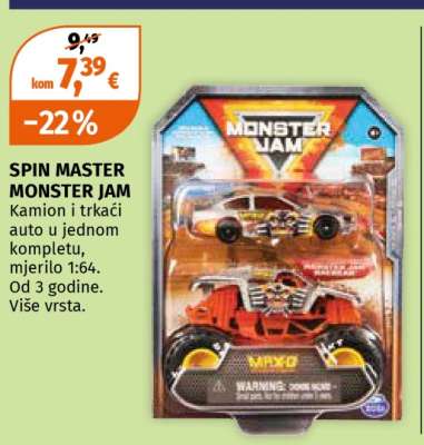 SPIN MASTER MONSTER JAM