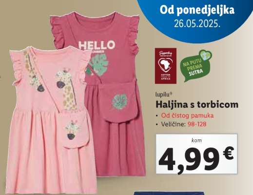 Haljina s torbicom