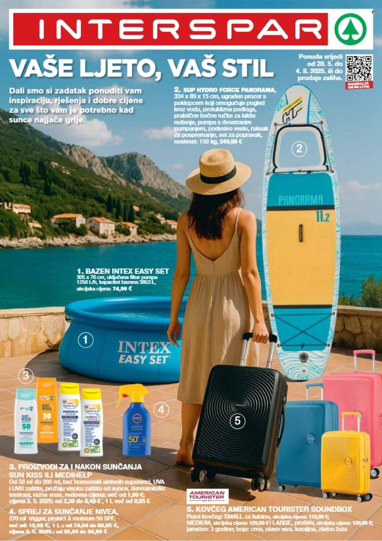 INTERSPAR katalog - 28.05.2025. - 04.08.2025. Stranica 1