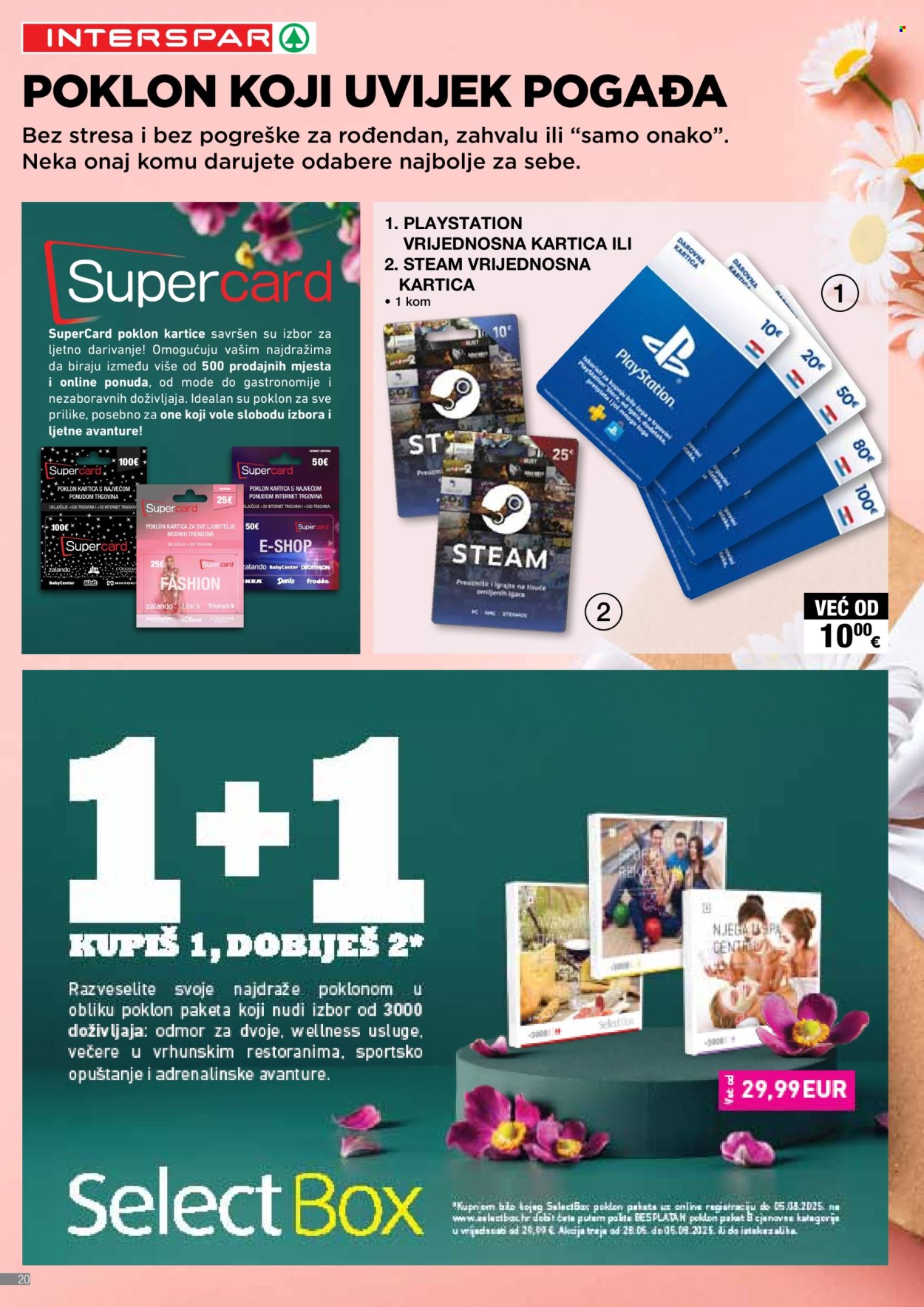 INTERSPAR katalog - 28.05.2025. - 04.08.2025. Stranica 20