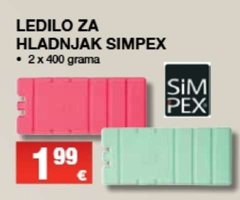 Ledilo za hladnjak Simpex