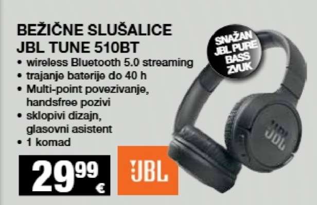 Bežične slušalice JBL Tune 510BT