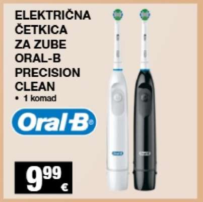 Električna četkica za zube Oral-B Precision clean