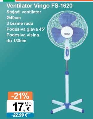 Ventilator Vingo FS-1620