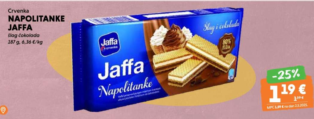 CRVENKA NAPOLITANKE JAFFA