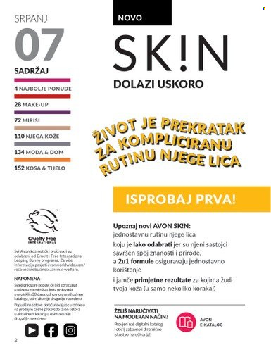 Avon katalog - 01.07.2025. - 31.07.2025. Stranica 2