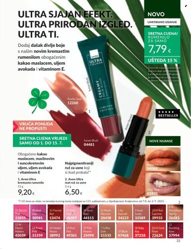 Avon katalog - 01.07.2025. - 31.07.2025. Stranica 31