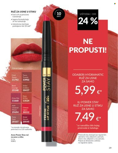Avon katalog - 01.07.2025. - 31.07.2025. Stranica 39