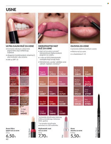 Avon katalog - 01.07.2025. - 31.07.2025. Stranica 40