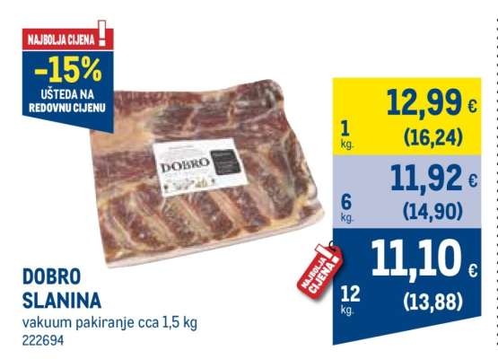 DOBRO SLANINA