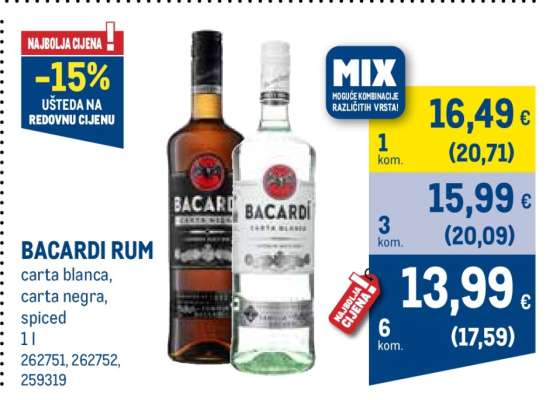 BACARDI RUM