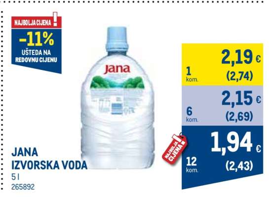 JANA IZVORSKA VODA
