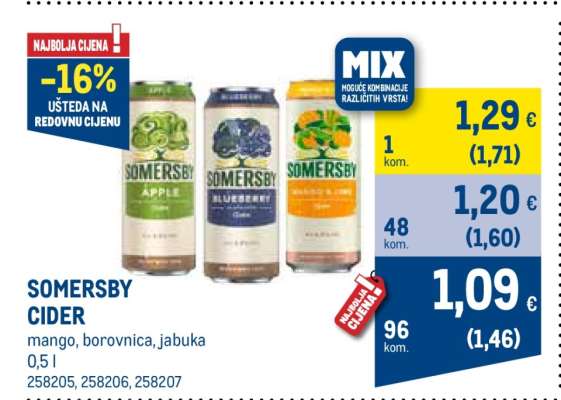 SOMERSBY Cider