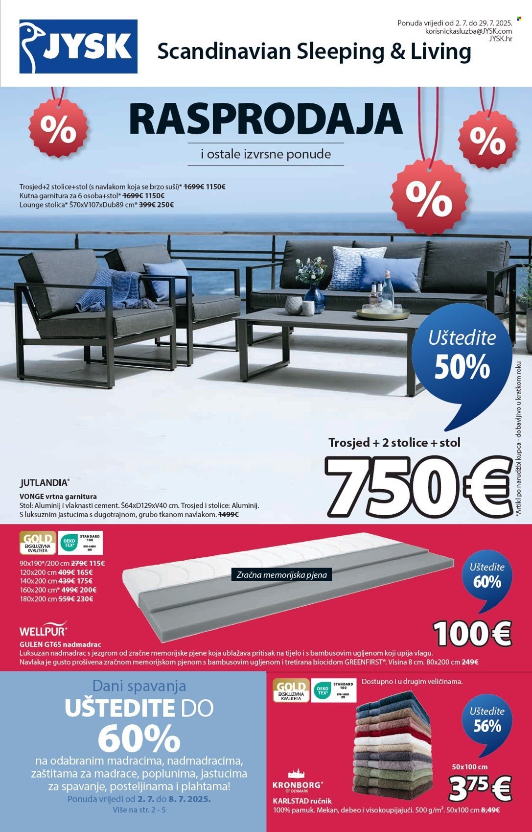 JYSK katalog - 02.07.2025. - 29.07.2025. Stranica 2