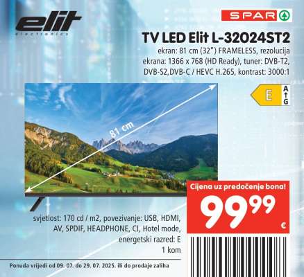 TV LED Elit L-32024ST2