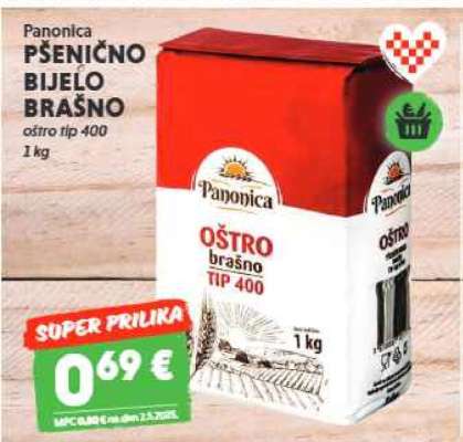 Panonica PŠENIČNO BIJELO BRAŠNO