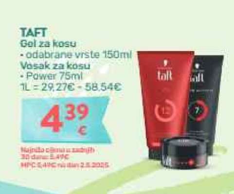 TAFT Gel za kosu