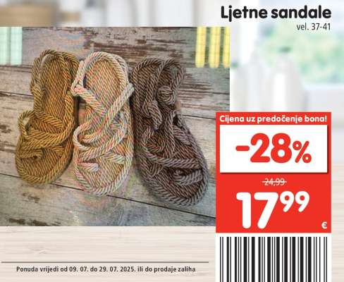 Ljetne sandale