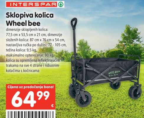 Sklopiva kolica Wheel bee