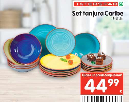 Set tanjura Caribe