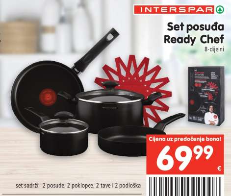 Set posuđa Ready Chef