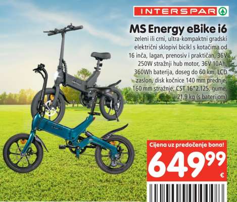 MS Energy eBike i6