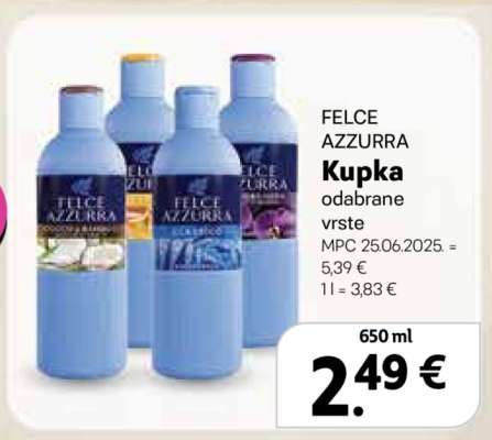FELCE AZZURRA Kupka odabrane vrste