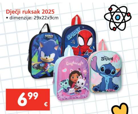 Dječji ruksak 2025
