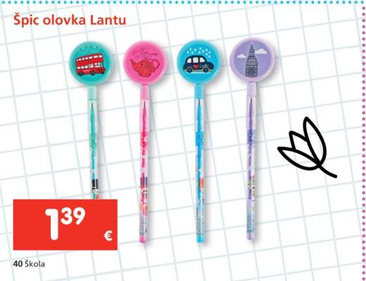 Špic olovka Lantu