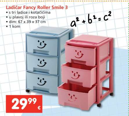 Ladičar Fancy Roller Smile 3