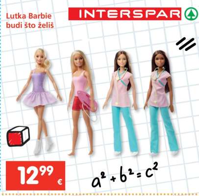 Lutka Barbie budi što želiš
