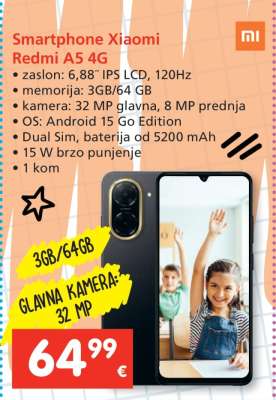 Smartphone Xiaomi Redmi A5 4G