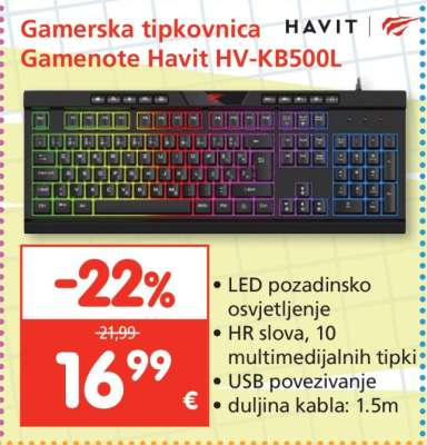 Gamenote Havit HV-KB500L