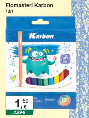 Flomasteri Karbon