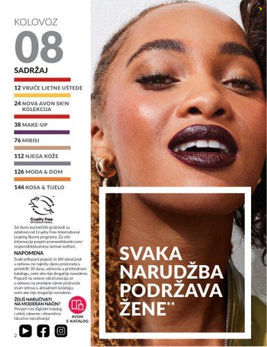 Avon katalog - 01.08.2025. - 31.08.2025. Stranica 2
