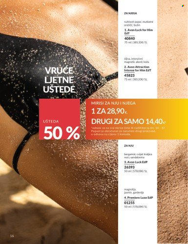 Avon katalog - 01.08.2025. - 31.08.2025. Stranica 16