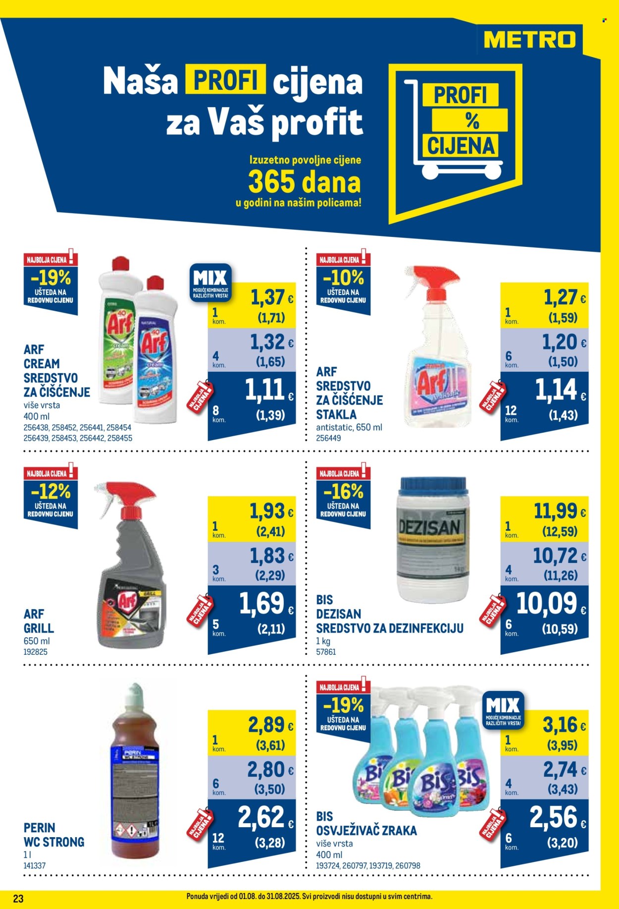 Metro katalog - 01.08.2025. - 31.08.2025. Stranica 23