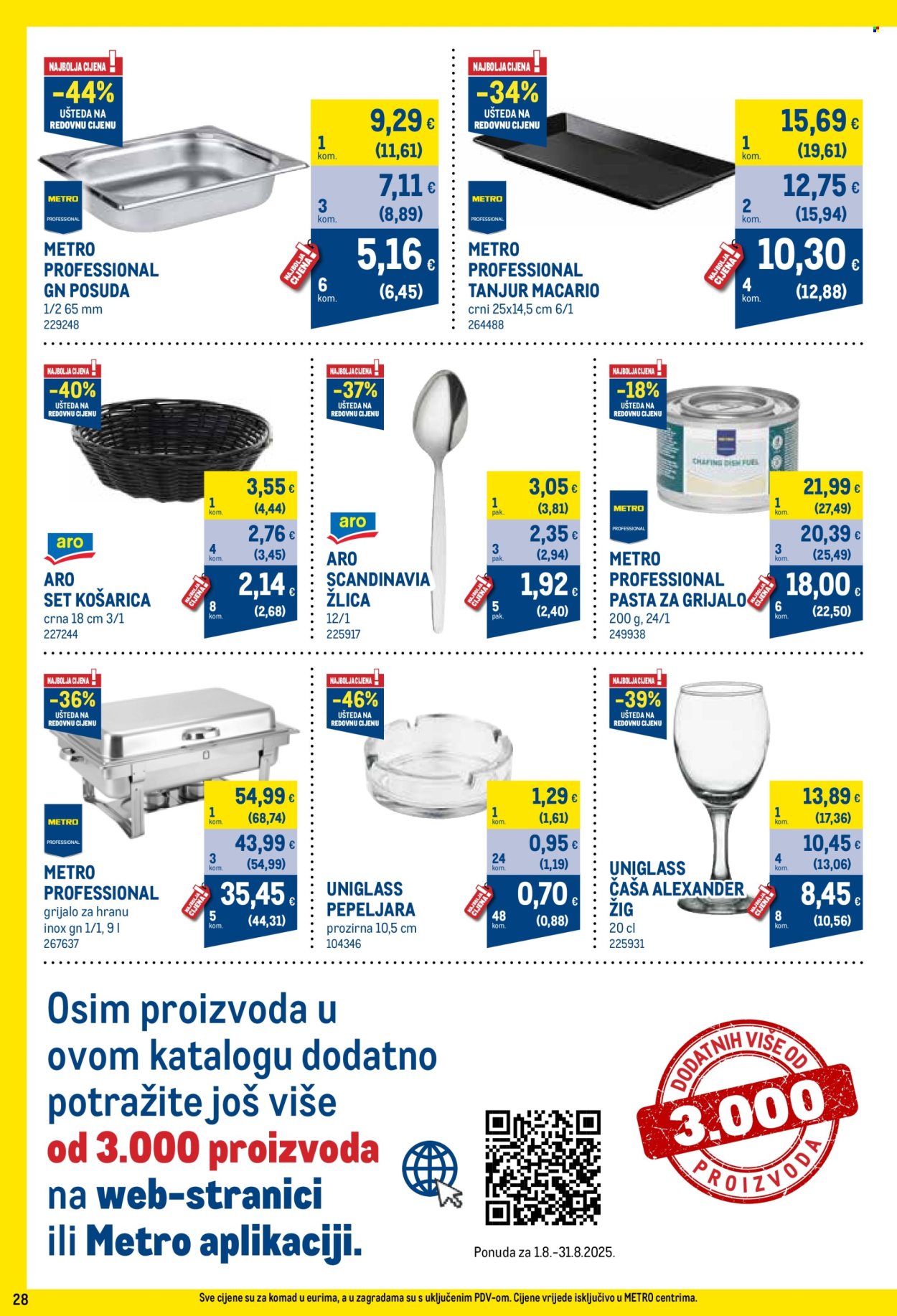 Metro katalog - 01.08.2025. - 31.08.2025. Stranica 28