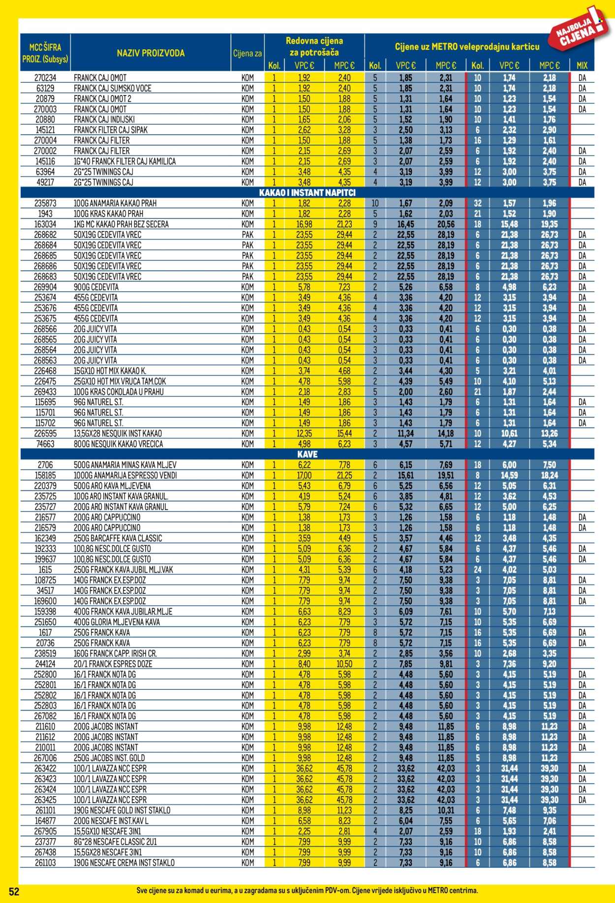 Metro katalog - 01.08.2025. - 31.08.2025. Stranica 52