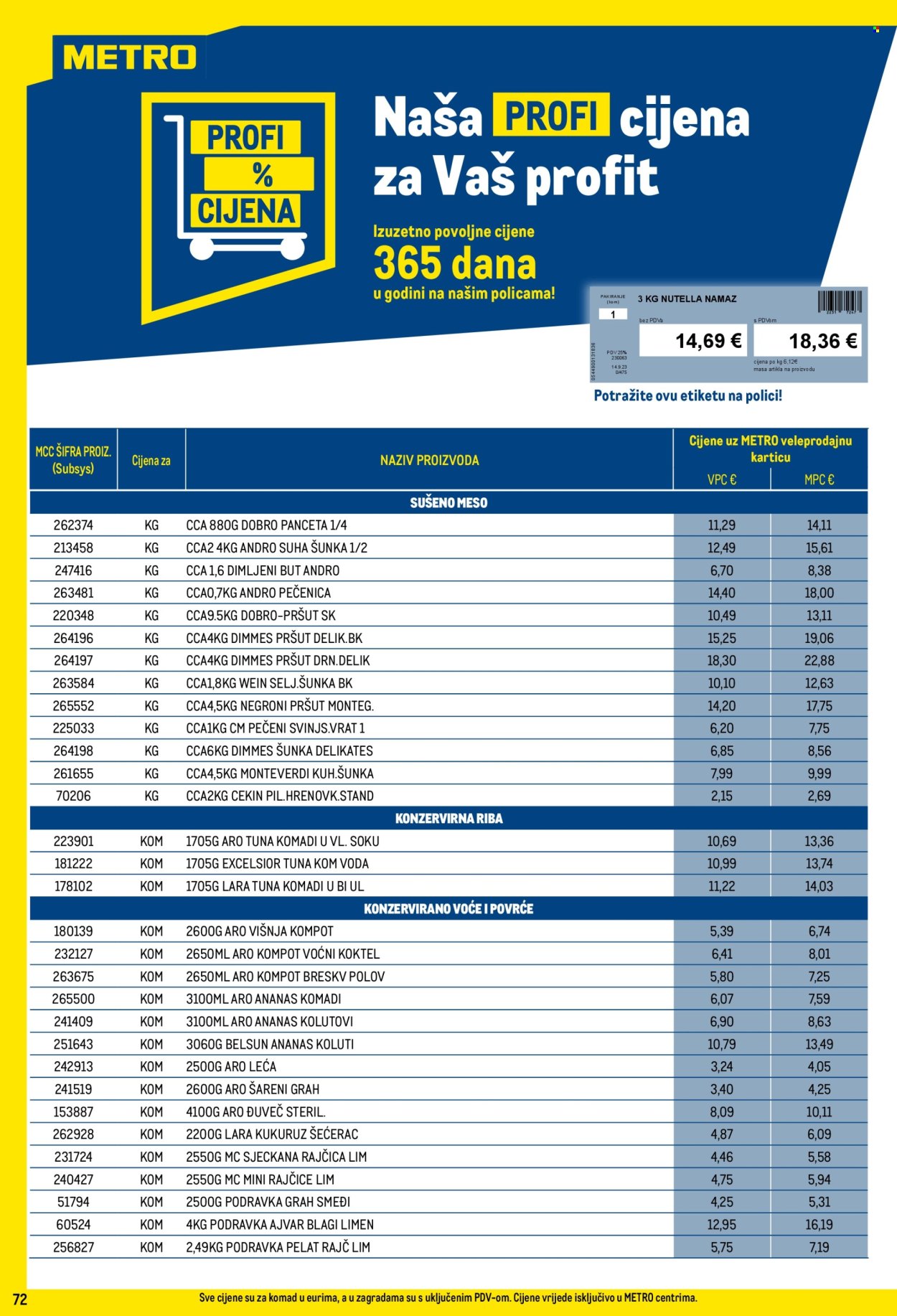 Metro katalog - 01.08.2025. - 31.08.2025. Stranica 72