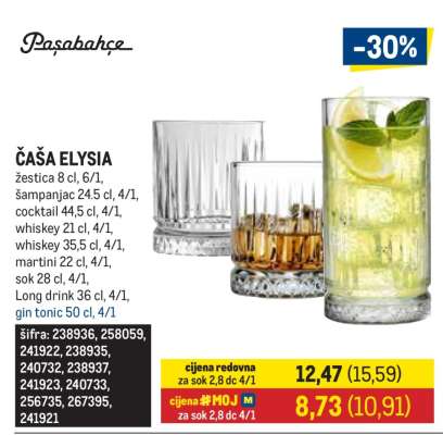 ČAŠA ELYSIA