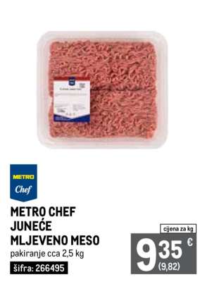 METRO Chef Juneće mljeveno meso