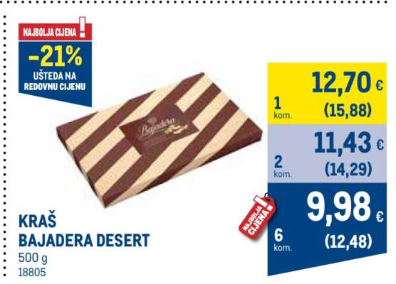 KRAŠ BAJADERA DESERT