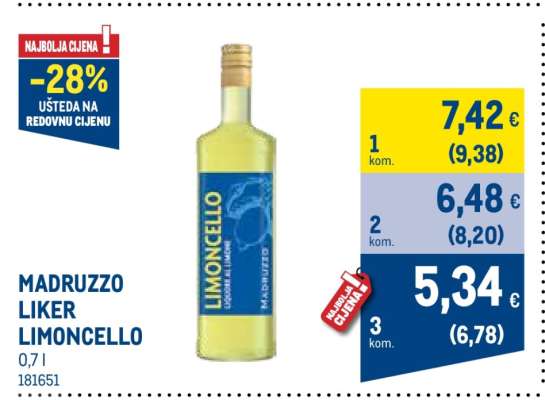 MADRUZZO LIKER LIMONCELLO