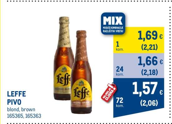 Leffe pivo