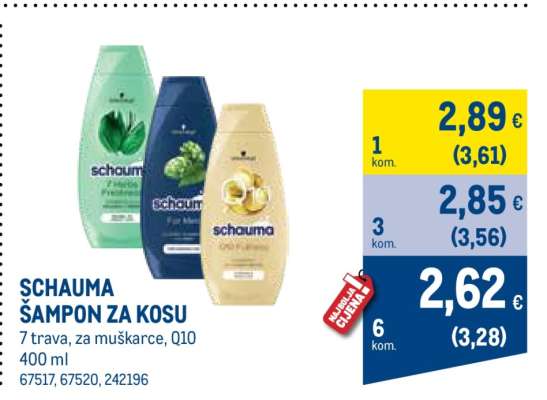 SCHAUMA ŠAMPON ZA KOSU