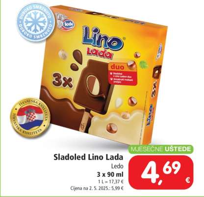 Sladoled Lino Lada
