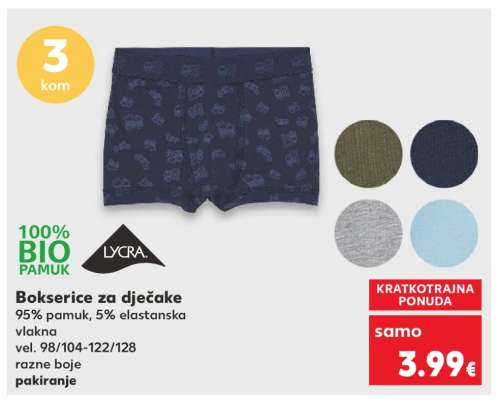 Bokserice za dječake