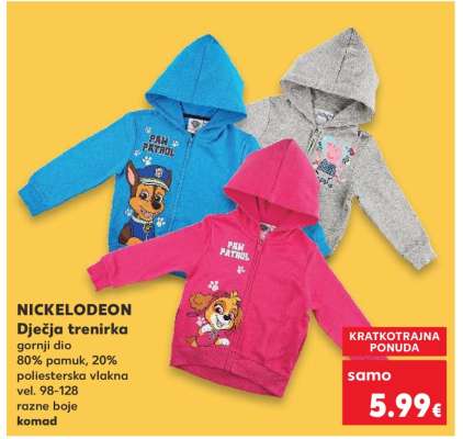 NICKELODEON Dječja trenirka