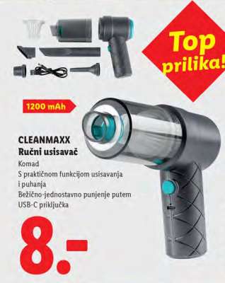 Cleanmaxx Ručni usisavač